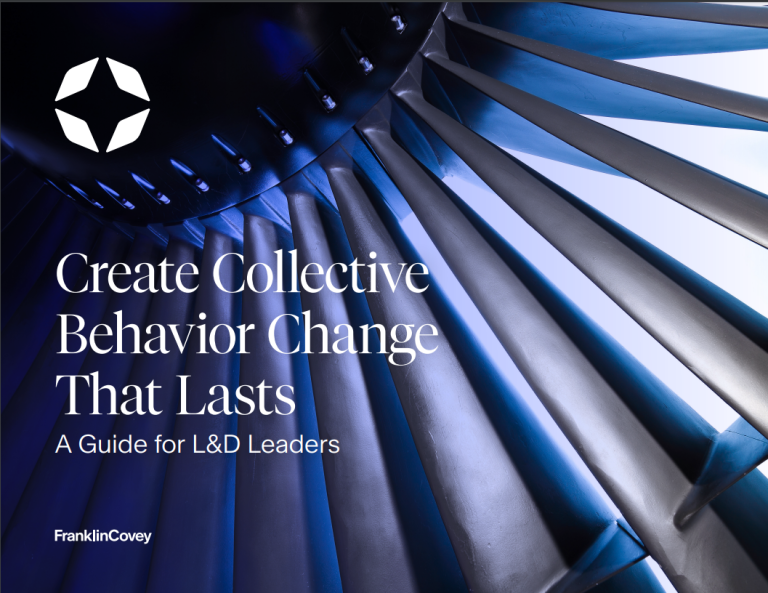 Create Collective Behaviour Change That Lasts: A Guide For L&D Leaders